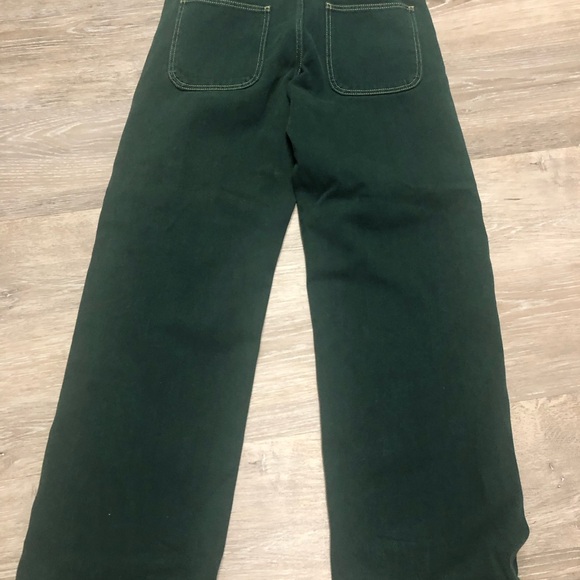 Boohoo‎ Man Dark Green stretch Men’s Size jeans 30R leg 30 Inseam - Picture 7 of 8